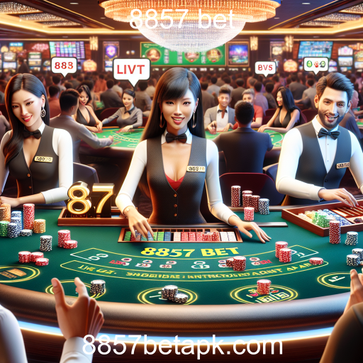 A Revolução dos Live Games no 8857 Bet